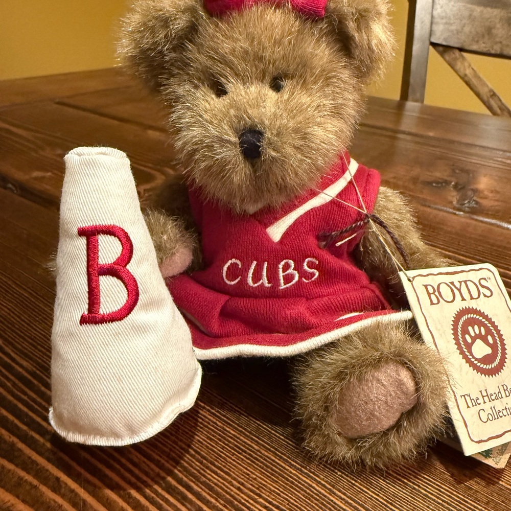 Boyds Bears- Trish Boombah- Cheerleader- 2002